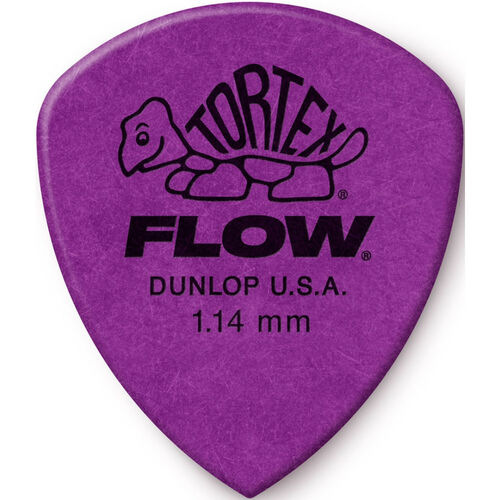 Bolsa 12 Púas Dunlop 558P-114 Tortex Flow Standard 1.14mm