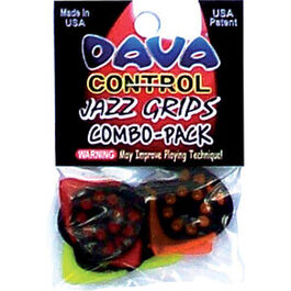 Bolsa 6 Púas Dava 9024 Control Jazz Grips Delrin