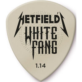 Bolsa 6 Púas Dunlop PH122P-114 Hetfield White Fang 1,14mm