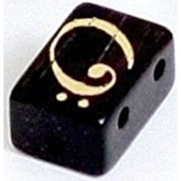 Juego 6 cubos String Tie Guitarra Clásica TSTGB Negro