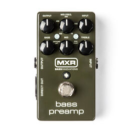 Pedal Dunlop MXR M-81 Bass Preamp Pedal Dunlop MXR M-81 Bass Preamp