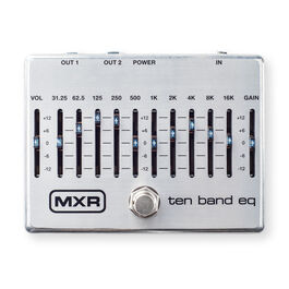 Pedal Dunlop MXR M-108S Ten Band EQ Pedal Dunlop MXR M-108S Ten Band EQ
