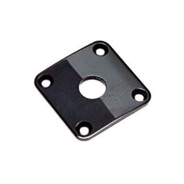 Placa Entrada Jack Gotoh Negra JCB-4