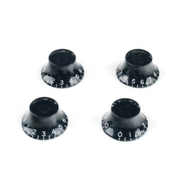Botón Gotoh Les Paul KB-160 Negro Conico