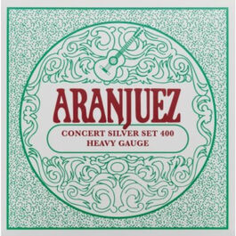 Juego Cuerdas Guitarra Clasica Aranjuez Concert Silver 400