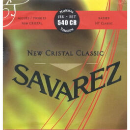 Juego Savarez Clásica New Cristal Classic Roja 540-CR
