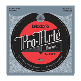 Juego D'Addario Clásica EJ-45FF Carbón Tensión Normal