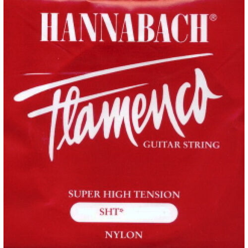 Cuerda 6 Hannabach Roja Flamenco 8276-SHT
