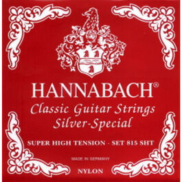 Juego Hannabach Roja Clásica 815-SHT