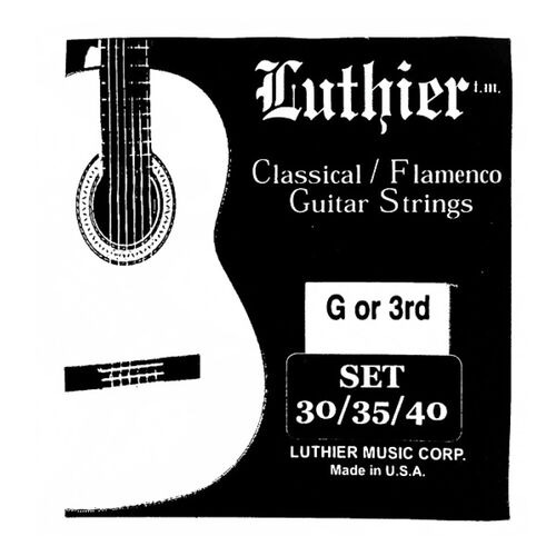 Cuerda 3 Luthier 30 Guitarra Clsica LU-S3-30
