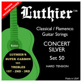 Juego Cuerdas Luthier 50 Super Carbon Clásica LU-50SC