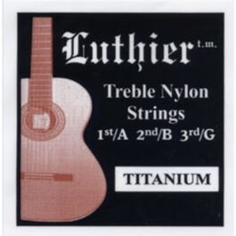 Juego Cuerdas Primas Titanium Luthier LU-123TI