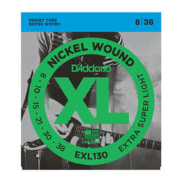 Juego D'Addario Eléctrica EXL-130 (008-038)