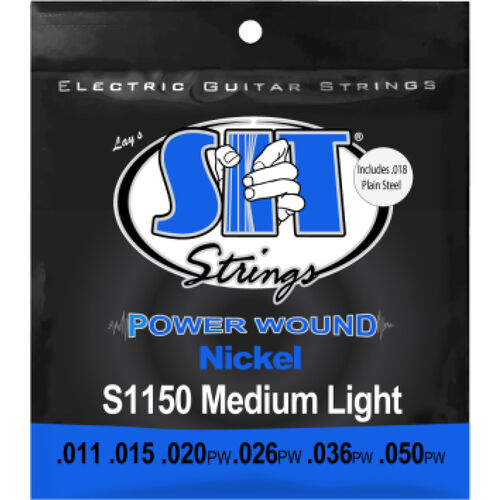 Juego Cuerdas Guitarra Elctrica SIT Powerwound S1150 011-050