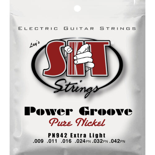 Juego Cuerdas Guitarra Elctrica SIT Power Groove PN942 009-042