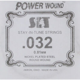 Cuerda Guitarra Eléctrica SIT ,032PW