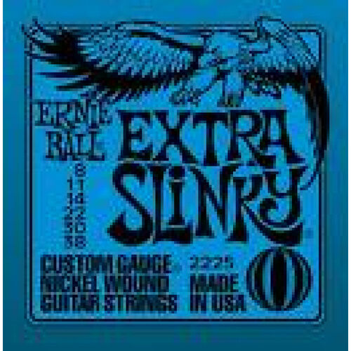 Juego Ernie Ball Elctrica Slinky 2225 (08-38)