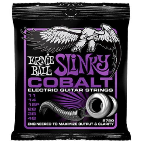 Juego Ernie Ball Elctrica Slinky Cobalt 2720 (11-48)