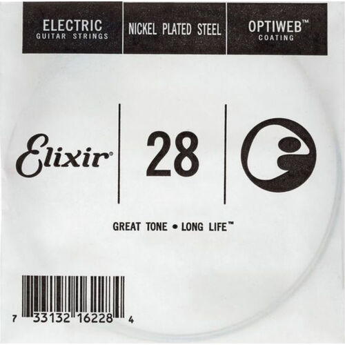 Cuerda Elctrica Elixir Optiweb 028E