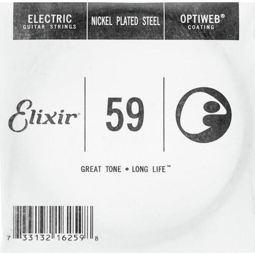 Cuerda Elctrica Elixir Optiweb 059E