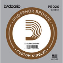 Cuerda D'Addario Acústica PB022B