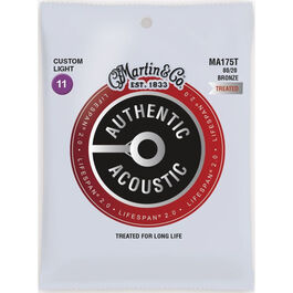 Juego Cuerdas Martin Acústica Lifespan Bronce 80/20 MA-175T (011-052)