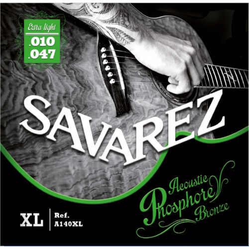 Juego Cuerdas Guitarra Acstica Savarez A140XL Phosphor 010-047