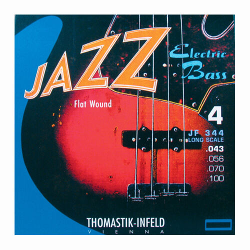 Juego Bajo 4 Thomastik Jazz Flat JF-344 43-100