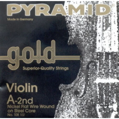 Cuerda 2 Pyramid Gold Violin 1/2 108102