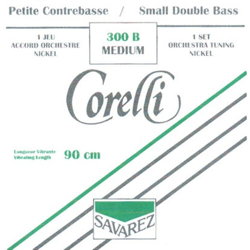Juego Contrabajo Corelli 1/4 nquel Orchestra 300B