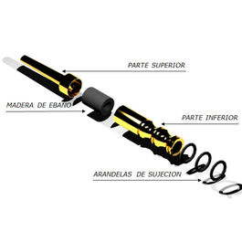 Tudel Oboe Gualco 47mm Laton