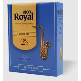Caja 10 Cañas Saxo Tenor Rico Royal 2½