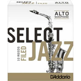 Caja 10 Cañas Saxo Alto Select Jazz Rico Select 3 Media Filed