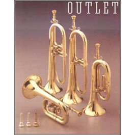 Corneta Honsuy Corta Do/Sib Pistón Plateada 72600