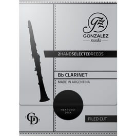 Caja 2 Cañas Clarinete Gonzalez GD Duo 2¼