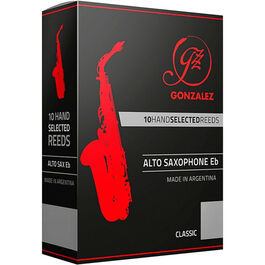 Caja 10 Cañas Saxo Alto Gonzalez Classic 2½