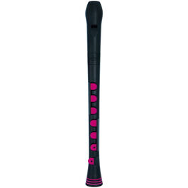 Flauta Nuvo Recorder+ Digit.Alemana N-320RDBBPKG Negra/Rosa