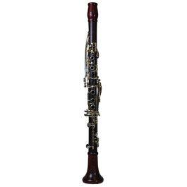 Clarinete en La Backun MoBa Cocobolo 18 Llaves Plata y Pilares Oro