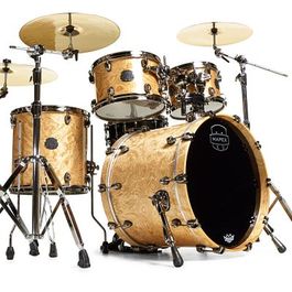 Bateria Mapex Saturn Sv504xbmxn Natural Maple Burl