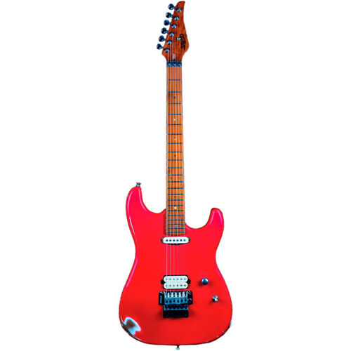 Guitarra Elctrica Jet JS850-FR RELIC Red