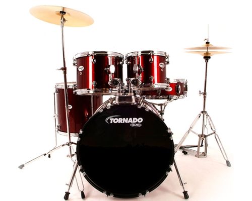 Bateria Tornado By Mapex 22 Rojo 5294