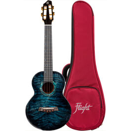 Ukelele Tenor Flight A10QM Anniversary Series Aqua Blue