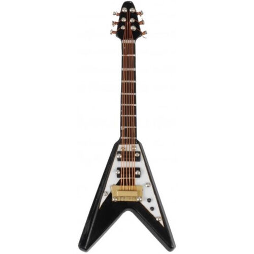 Imn guitarra elctrica V negra A-Gift-Republic M-1051
