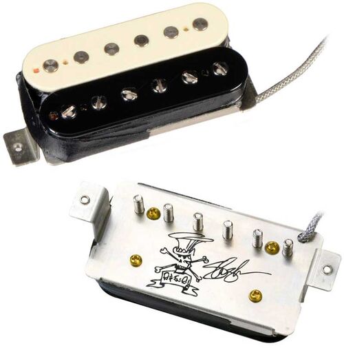 Set Pastillas Aph-2s Alnico Ii Pro Slash Zebra Seymour Duncan