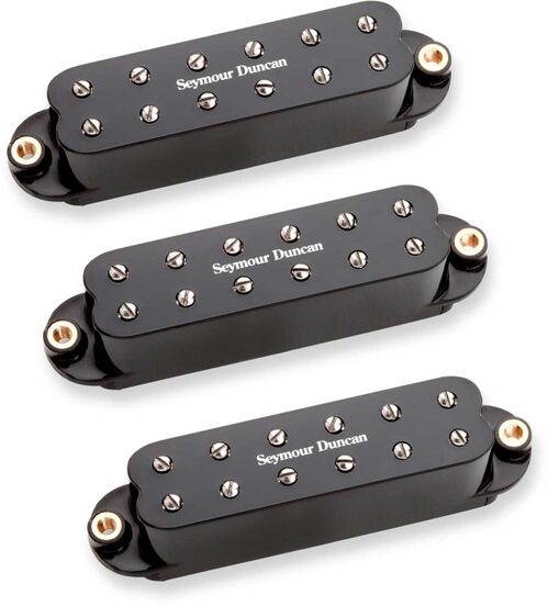 Pastilla Humbucker Red Devil Set Black Seymour Duncan