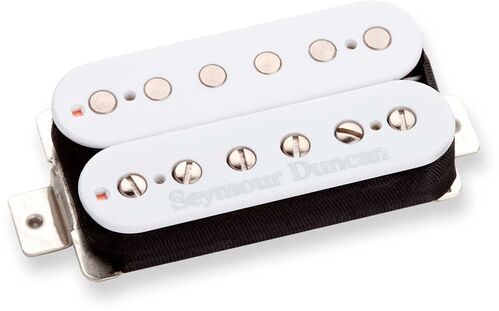 Pastilla Humbucker Sh2b Jazz Model White Seymour Duncan