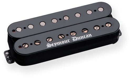 Pastilla Humbucker Black Winter Bridge 8strg Seymour Duncan