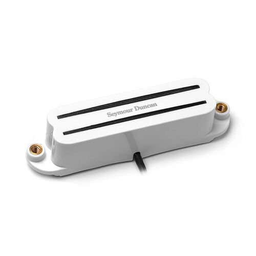 Pastilla Humbucker Scr1b Cool Rails For Strat White Seymour Duncan