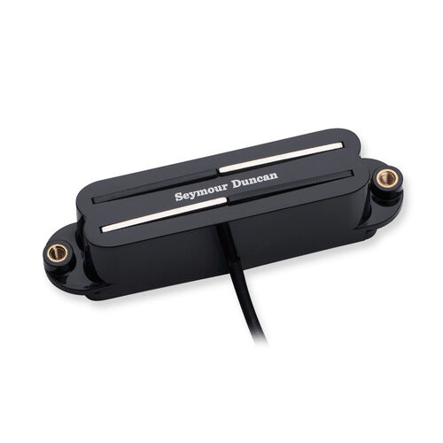 Pastilla Humbucker Svr1n Vntg Rails For Strat Blk Seymour Duncan