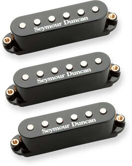 Pastilla Humbucker Set Stks4 Black Cover Seymour Duncan